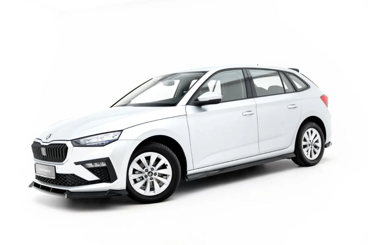 Skoda Scala Mk1 Facelift 2023+ Sidokjolar / Sidoextensions Maxton Design i gruppen Välj bilmodell / Skoda / Scala 2019+ hos DDESIGN Scandinavia AB (SK-SC-1F-SD1G)