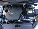 Hyundai Accent / Veloster 1.6L 4 cyl. 12-17 Svart CAI Kalluftsintag Luftfilterkit / Sportluftfilter Injen