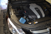 SP1393P-2016 Hyundai 2014 Genesis 3.8L V6 (Endast Sedan) Short Ram Luftfilterkit Polerat Injen (2)