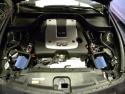 Infiniti G25 2.5L V6 11-12 Polerat Short Ram Luftfilterkit / Sportluftfilter Injen