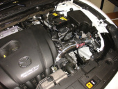 SP6073P-2208 Mazda 6 2.5L 4 cyl. 14-17 Polerat CAI Kalluftsintag Luftfilterkit Injen (2)