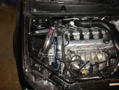 SP7027BLK-1537 Chevrolet Cobalt SS Turbocharged 2.0L 08-10 Svart CAI Kalluftsintag Luftfilterkit Injen (2)