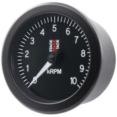 ST100-010 Varvräknare Sport  88mm 0-10K RPM (Elektrisk) Svart Autometer Stack (2)