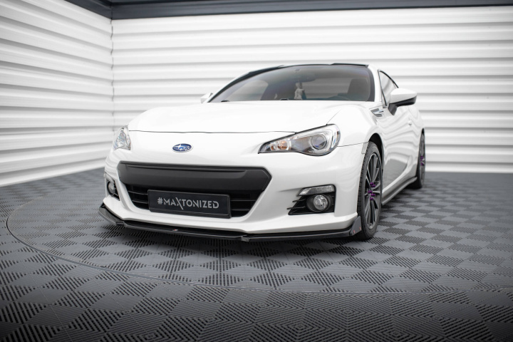 Subaru BRZ 2012-2017 Frontsplitter V.1 med Splitters Maxton Design i gruppen Välj bilmodell / Subaru / BRZ 12-21 / Styling / Frontläppar hos DDESIGN Scandinavia AB (SU-BRZ-1-FD1G-FSF1B)