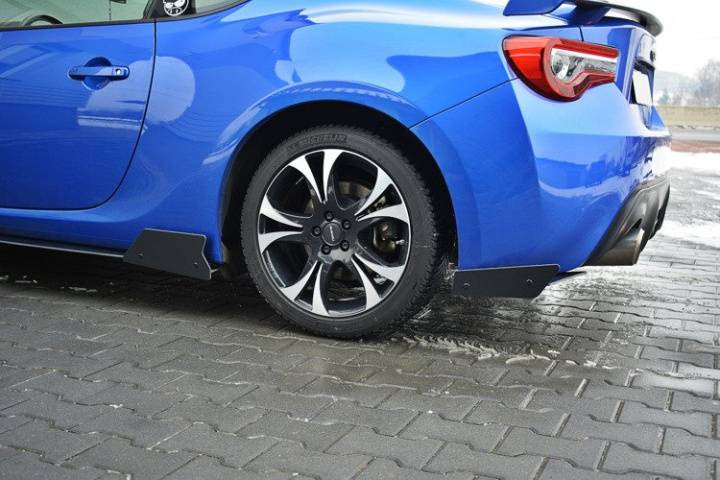 SU-BRZ-1F-CNC-RSD1A Subaru BRZ Facelift 2017-2020 Racing Bakre Sidosplitters Maxton Design