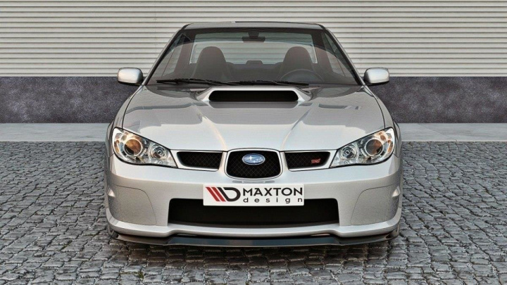 Subaru Impreza WRX STI (Hawkeye) 2006-2007 Frontläpp / Frontsplitter Maxton Design i gruppen Välj bilmodell / Subaru / Impreza inkl. WRX - STI 00-07 / Styling / Frontläppar hos DDESIGN Scandinavia AB (SU-IM-2F-WRX-STI-FD1G)