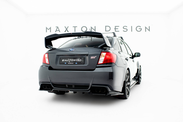 Subaru Impreza WRX STI Mk3 Facelift 2011-2014 Bakre Splitter (Med Splitters) Maxton Design i gruppen Välj bilmodell / Subaru / Impreza inkl. WRX 08-14 / Styling hos DDESIGN Scandinavia AB (SU-IM-3F-WRX-STI-RD1GRD2G)