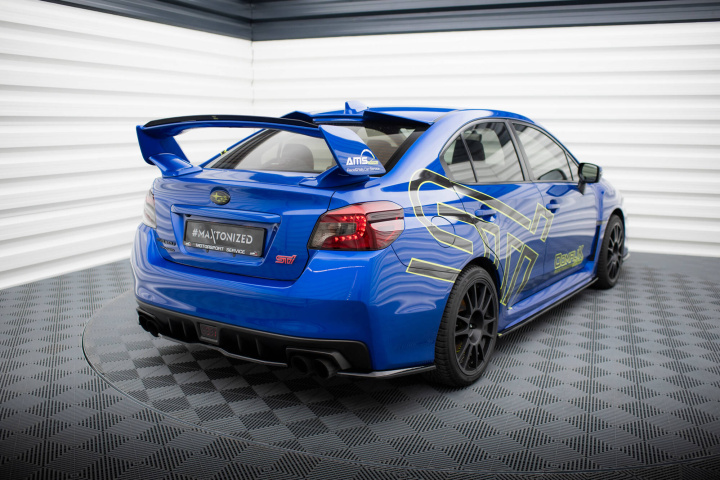 Subaru WRX STi 2015-2021 Bakre Splitter V.2 Maxton Design i gruppen Välj bilmodell / Subaru / WRX STI 15-21 / Styling / Diffuser hos DDESIGN Scandinavia AB (SU-IM-4F-WRX-STI-RD1G)