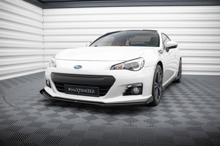 Subaru BRZ Mk1 2012-2017 Street Pro Frontsplitter / Frontläpp V.1 + Splitters Maxton Design i gruppen Välj bilmodell / Subaru / BRZ 12-21 / Styling hos DDESIGN Scandinavia AB (SUBRZ1CNC-FD1BFSF1G)