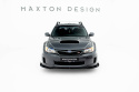 Subaru Impreza WRX STI Mk3 Facelift 2011-2014 Street Pro Frontsplitter / Frontläpp + Splitters Maxton Design