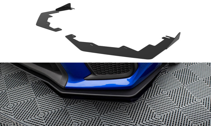 Subaru WRX STI Mk1 Facelift 2017-2021 Främre Splitters Maxton Design i gruppen Välj bilmodell / Subaru / WRX STI 15-21 / Styling hos DDESIGN Scandinavia AB (SUIM4FWRXSTICNC-FSF1G)