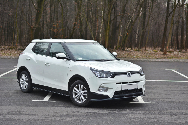 Ssangyong Tivoli 2015-2019 Frontläpp / Frontsplitter V.1 Maxton Design i gruppen Välj bilmodell / Ssangyong / Tivoli 2015-2019 hos DDESIGN Scandinavia AB (SY-TI-1-FD1G)