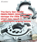 Nissan RB26DETT/RB25DE(T)/RB20DE(T) Vevaxelkrage Oiljepump Drivning Crankshaft Collar TOMEI