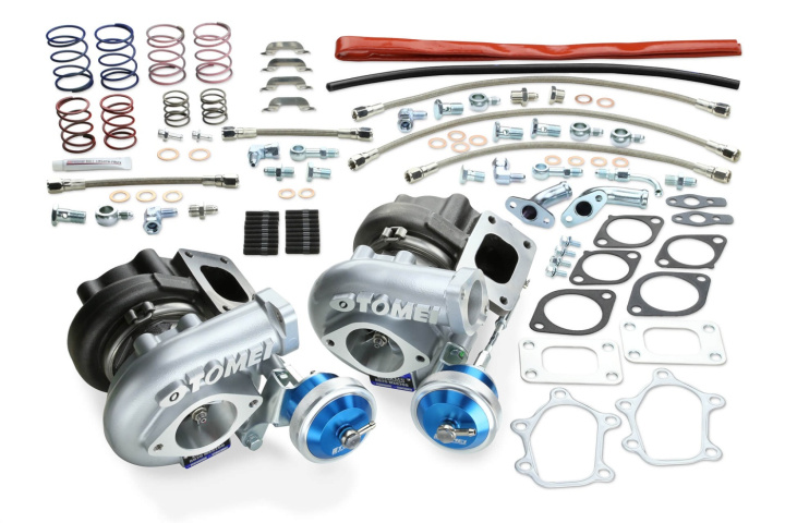 TB401A-NS05B Nissan RB26DETT MX8260 Turbos Bolt-on Kit 650HK TOMEI