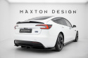 Tesla Model 3 Performance Mk1 Facelift 2023+ Bakre Splitter (Med Splitters) V.1 Maxton Design