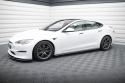 Tesla Model S Plaid Mk1 Facelift 2021+ Sidoextensions V.2 Maxton Design