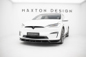 Tesla Model X Mk1 Facelift 2021+ Frontsplitter / Frontläpp V.3 Maxton Design