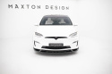 Tesla Model X Mk1 Facelift 2021+ Frontsplitter / Frontläpp V.3 Maxton Design