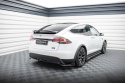 Tesla Model X Mk1 Facelift 2021+ Bakre Splitter (Med Splitters) V.1 Maxton Design