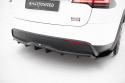 Tesla Model X Mk1 Facelift 2021+ Bakre Splitter (Med Splitters) V.2 Maxton Design