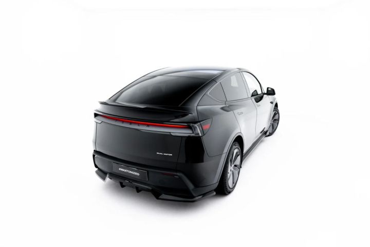 Tesla Model Y Mk1 Facelift 2025+ Vingextension V.1 Maxton Design i gruppen Välj bilmodell / Tesla Motors / Tesla Model Y 2020+ hos DDESIGN Scandinavia AB (TE-MODELY-1F-CAP1G)