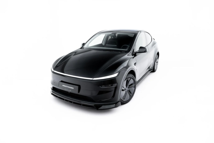 Tesla Model Y Mk1 Facelift 2025+ Frontsplitter V.1 Maxton Design i gruppen Välj bilmodell / Tesla Motors / Tesla Model Y 2020+ hos DDESIGN Scandinavia AB (TE-MODELY-1F-FD1G-FD1RG)