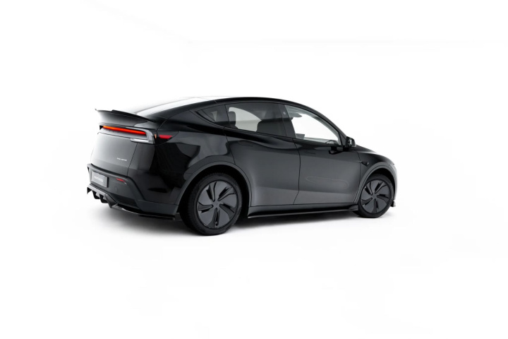 Tesla Model Y Premium Mk1 Facelift 2025- Sidoextensions Maxton Design i gruppen Välj bilmodell / Tesla Motors / Tesla Model Y 2020+ hos DDESIGN Scandinavia AB (TE-MODELY-1F-SD1G)