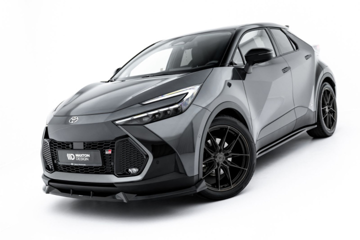 Toyota C-HR Mk2 2023+ Frontläpp / Frontsplitter V.1 Maxton Design i gruppen Välj bilmodell / Toyota / C-HR 17+ hos DDESIGN Scandinavia AB (TO-CH-R-2-FD1G)