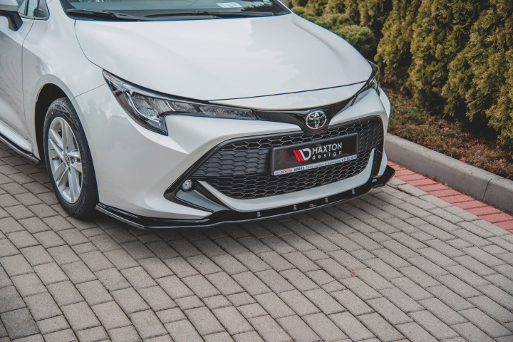 Toyota Corolla XII Touring Sports/ Hatchback 2019+ Frontläpp / Frontsplitter V.1 Maxton Design i gruppen Välj bilmodell / Toyota / Corolla (E210) 2018+ hos DDESIGN Scandinavia AB (TO-CO-12-FD1G)