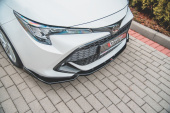 Toyota Corolla XII Touring Sports/ Hatchback 2019+ Frontläpp / Frontsplitter V.2 Maxton Design
