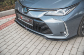 Toyota Corolla XII Sedan 2019+ Frontläpp / Frontsplitter Maxton Design