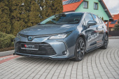 Toyota Corolla XII Sedan 2019+ Frontläpp / Frontsplitter Maxton Design