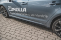 Toyota Corolla XII Sedan 2019+ Sidokjolar / Sidoextensions Maxton Design