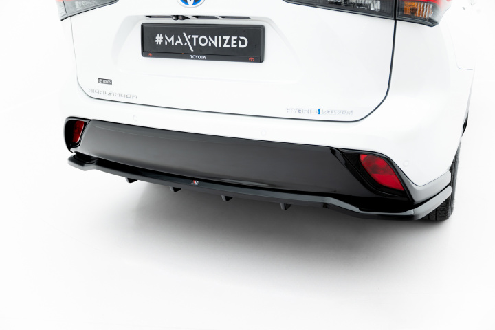 Toyota Highlander Mk4 2019+ Bakre Splitter (Med Splitters) Maxton Design i gruppen Välj bilmodell / Toyota / Highlander hos DDESIGN Scandinavia AB (TO-HL-3-RD1GRD2G)