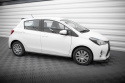 Toyota Yaris Mk3 Facelift 2014-2017 Sidoextensions V.1 Maxton Design