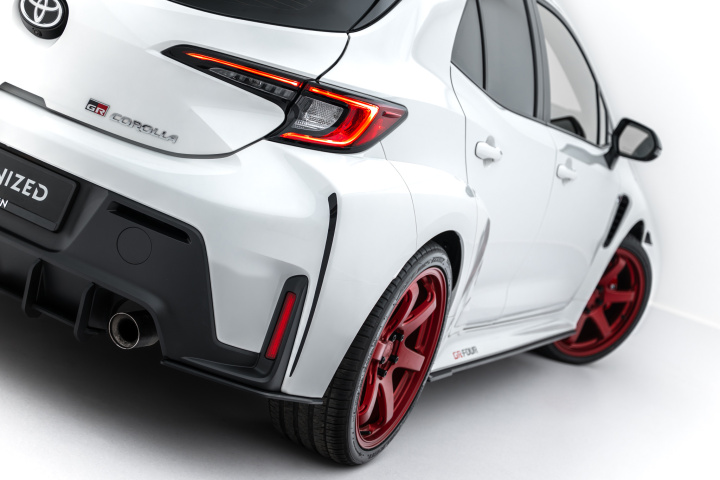 Toyota GR Corolla Mk12 2022-2024 Street Pro Bakre Sidoextensions Maxton Design i gruppen Välj bilmodell / Toyota / GR Corolla 2022+ hos DDESIGN Scandinavia AB (TOCO12GR4CNC-RSD1B)