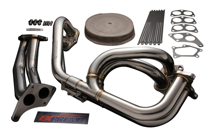 TOM414001 Subaru WRX STI 2000-2014 EJ Twin Scroll Expreme Avgasgrenrör TOMEI