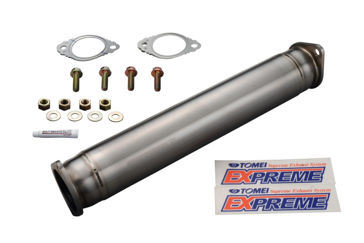 TOM431003 Mitsubishi EVO 7-9 4G63 De-cat / Kat.ersättare Full Titanium Expreme Ti TOMEI