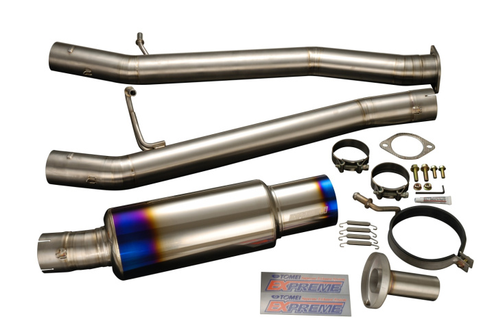 TOM440005 Subaru Impreza GDB A-D (JDM) Avgassystem Full Titanium Expreme Ti TOMEI