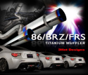 Toyota GT86 / Subaru BRZ TYPE-80 Avgassystem Full Titanium Expreme Ti TOMEI