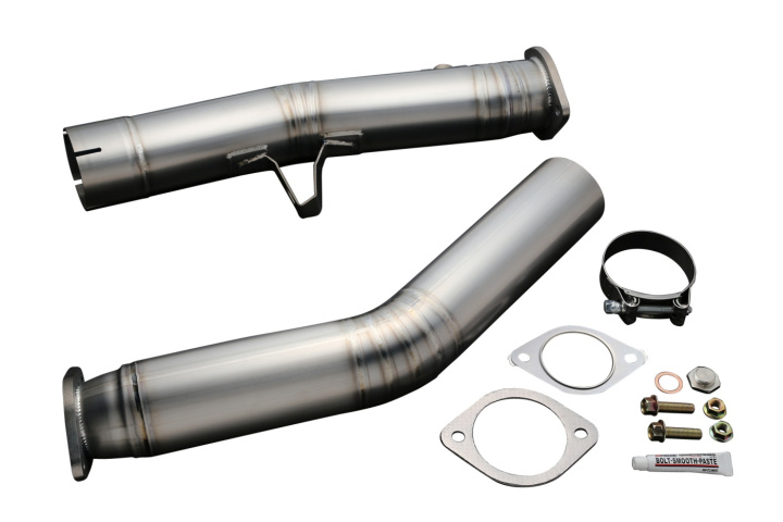 TOMT431006 Subaru BRZ / Toyota GT86 2012-2020 TYPE-80 De-cat / Kat.ersättare Full Titanium Expreme Ti TOMEI