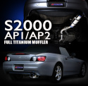 Honda S2000 AP1/AP2 1999-2009 Avgassystem Full Titanium Expreme Ti TOMEI