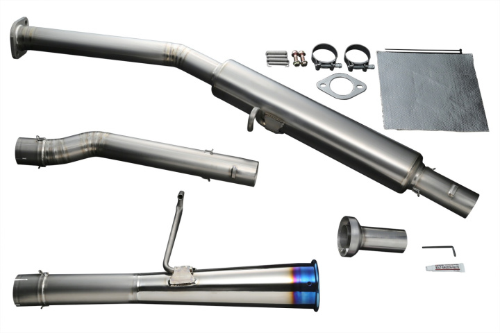 TOMTB6090-TY01A Toyota AE86 TYPE-R Avgassystem Full Titanium Expreme Ti TOMEI