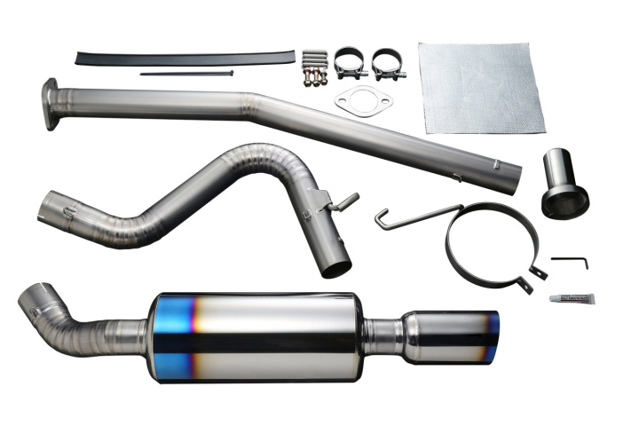 TOMTB6090-TY01B Toyota AE86 TYPE-S Avgassystem Full Titanium Expreme Ti TOMEI