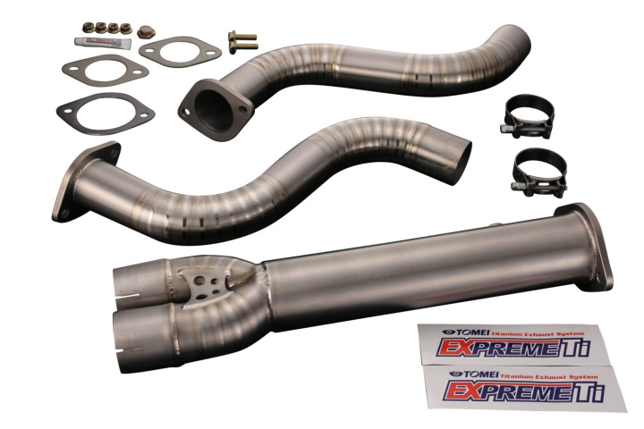 TOMTB6110-NS02A Nissan 350Z / 370Z Y-pipe Full Titanium Expreme Ti TOMEI