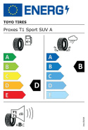 255/60R18 112H XL FR Toyo Proxes T1 Sport SUV EC273/DCB73 SUVSSP Sommardäck