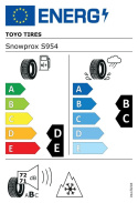 235/35R19 91W XL FR Toyo Snowprox S954 ECB72 PCRWL Vinterdäck