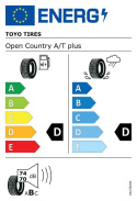 285/75R16 116/113S Toyo Open Country A/T+ M/S DDB72 SUVSAT Sommardäck