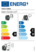 245/75R17 112S FR Toyo Open Country U/T M/S DCB71 SUVSST Sommardäck