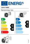 235/60R17C 117/115R Toyo NanoEnergy VAN CCB70 VANS Sommardäck